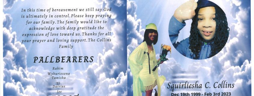 Suirliesha C Collins Obituary