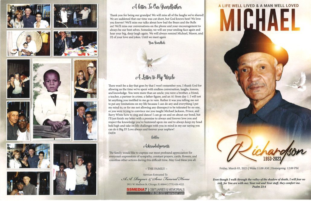 Michael Richardson Obituary