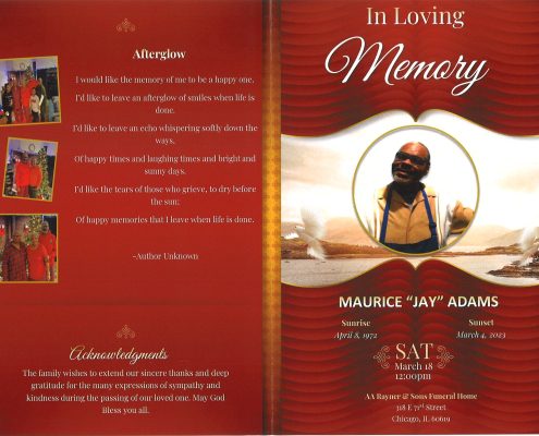 Maurice Adams Obituary