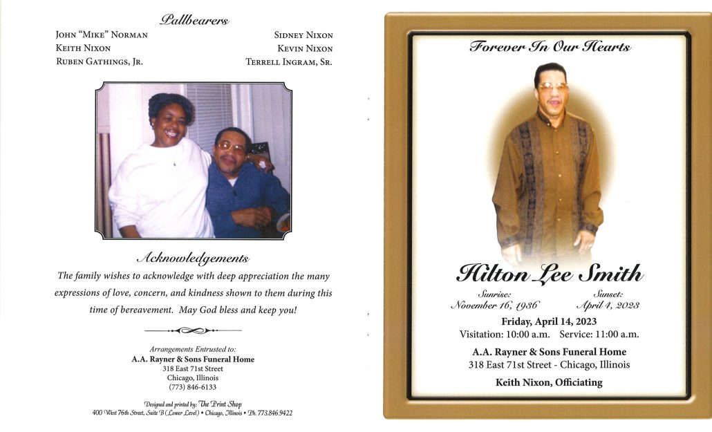 Hilton Lee Smith Obituary