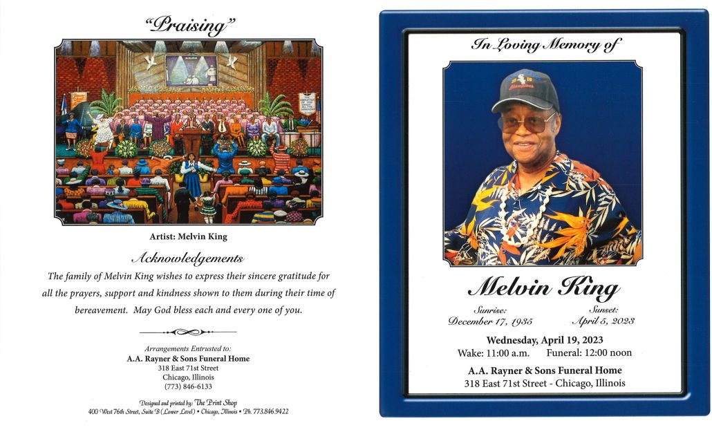 Melvin King Obituary