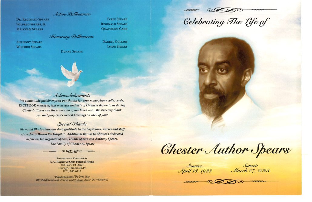 Chester A Spears Obituary
