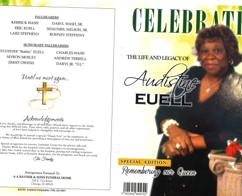 Audistine Euell Obituary