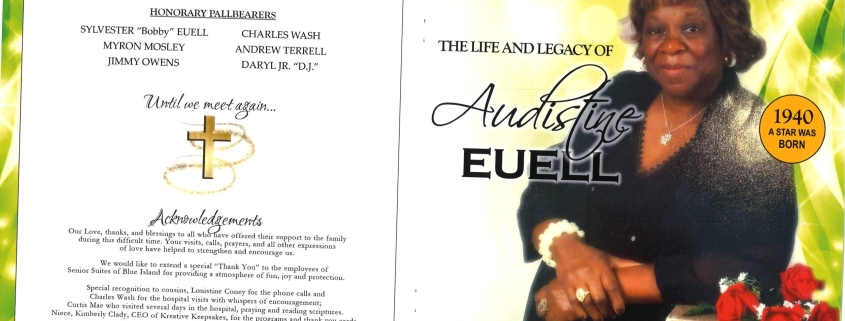 Audistine Euell Obituary