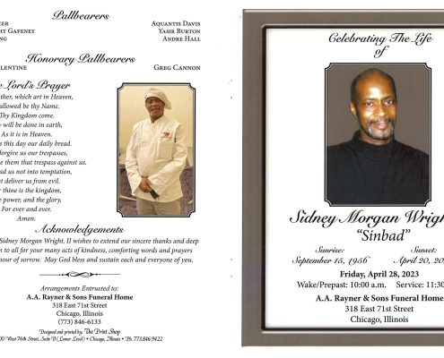 Sidney M Wright II Obituary