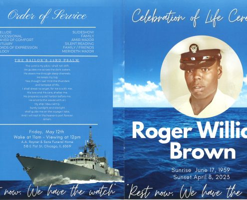 Roger W Brown Obituary