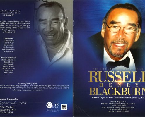 Russell H Blackburn Obituary