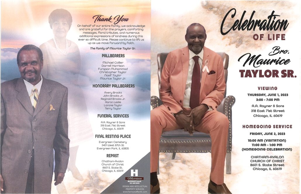 Maurice Taylor Sr Obituary