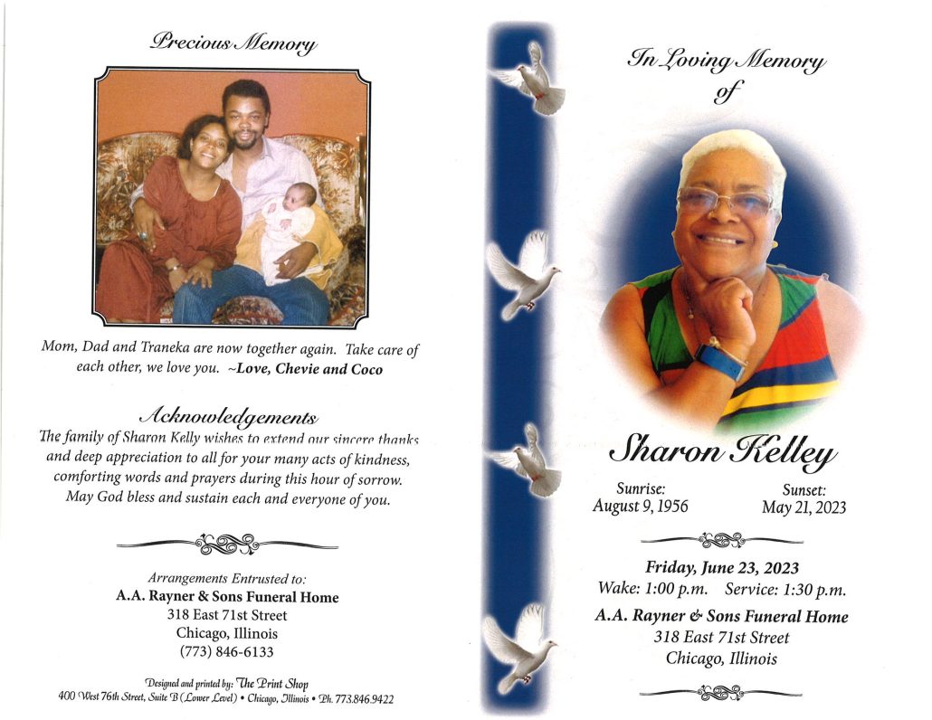 Sharon Kelley Obituary