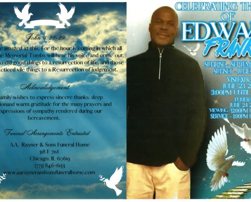 Edward Franklin Obituary