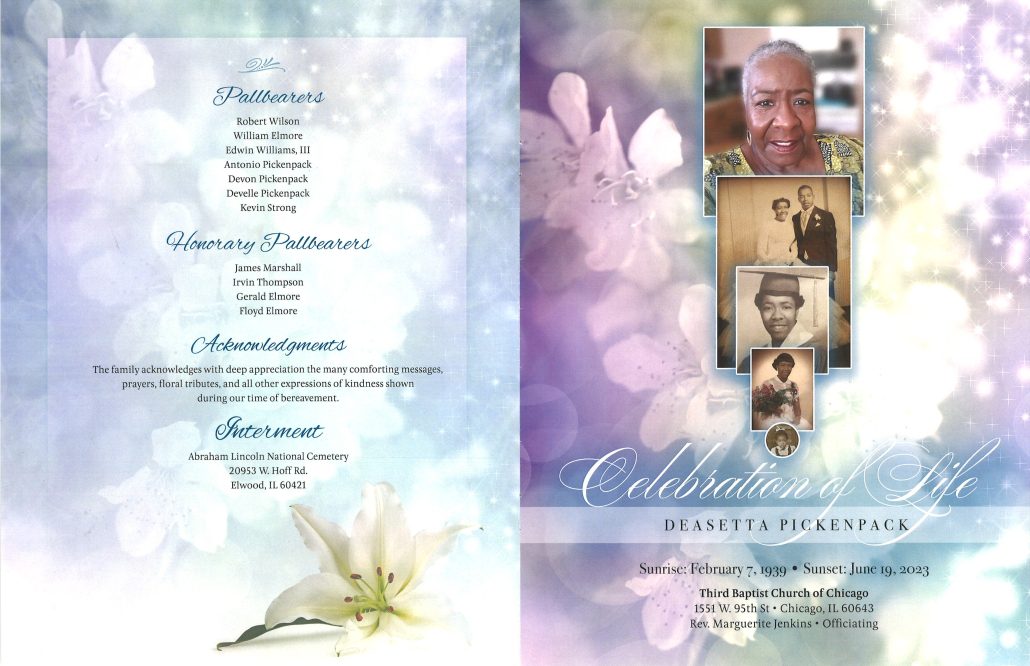 Deasetta Pickenpack Obituary