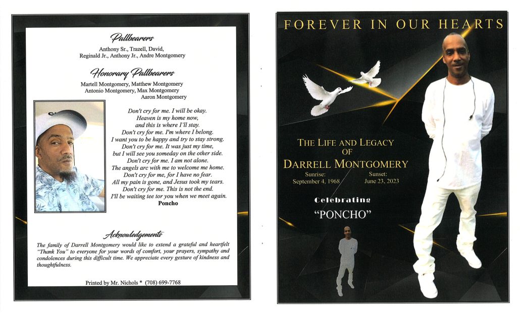 Darrell Montgomery Obituary