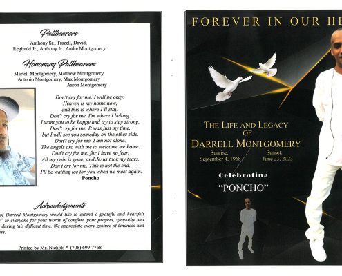 Darrell Montgomery Obituary