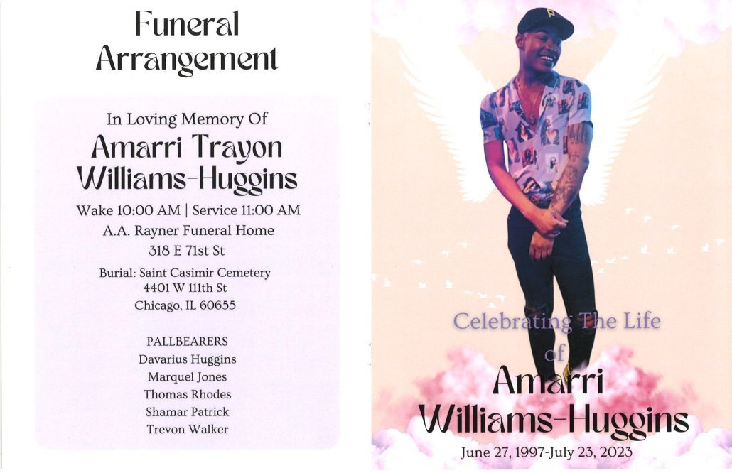 Amarri Williams Huggins Obituary