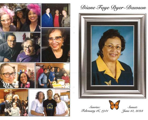 Diane F Dyer Dawson Obituary