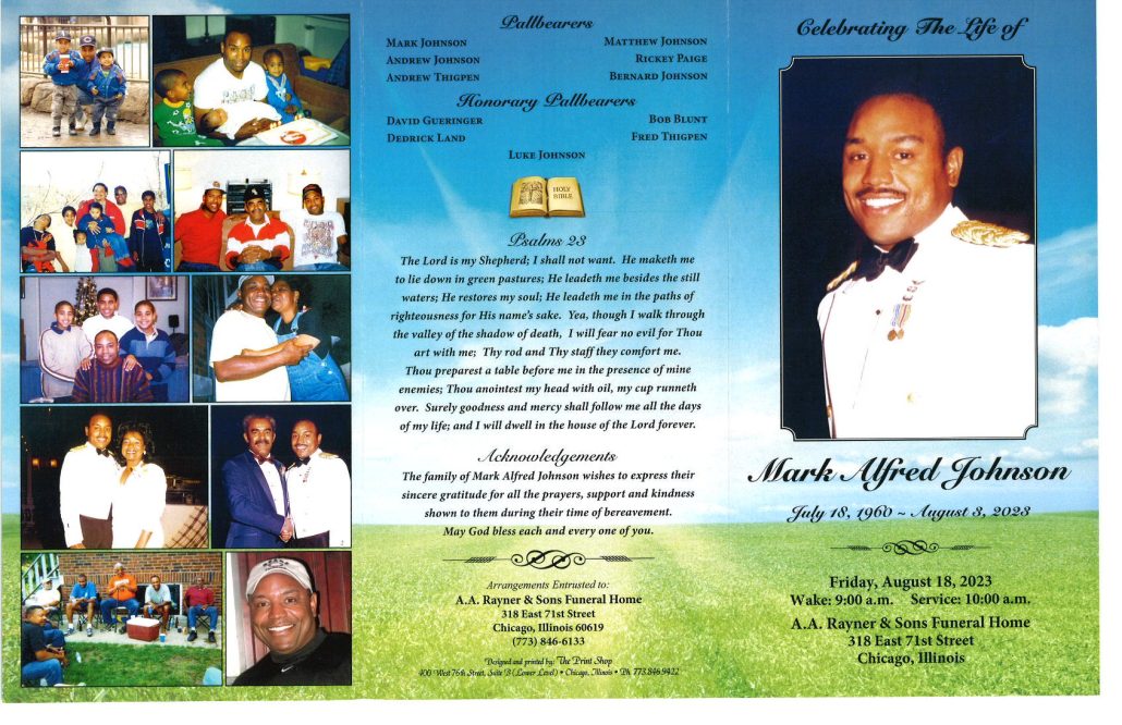 Mark A Johnson Obituary