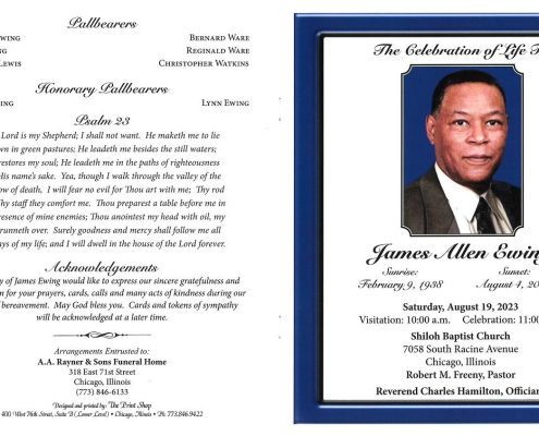 James A Ewing Obituary