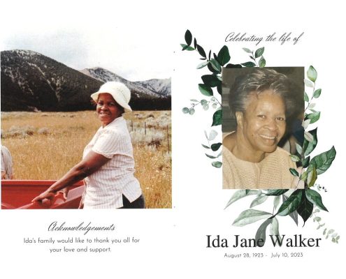 Ida J Walker Obituary