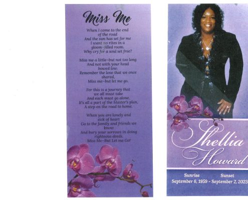 Shellia Howard Obituary