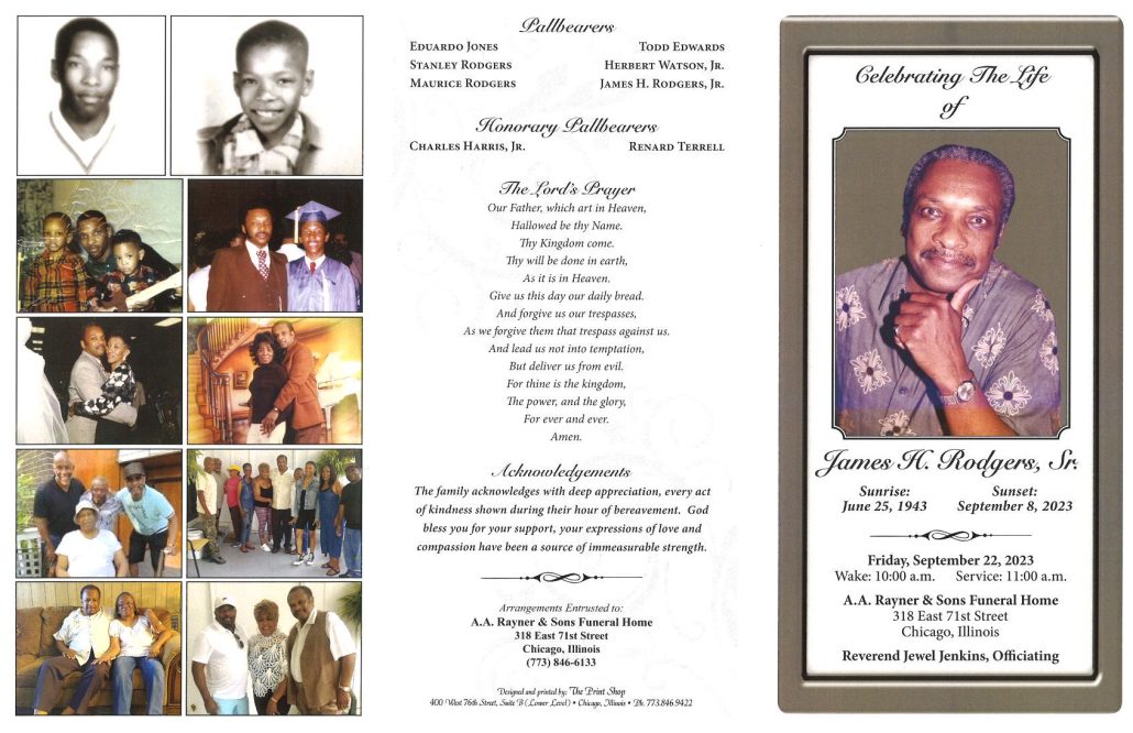 James H Rodgers Sr Obituary