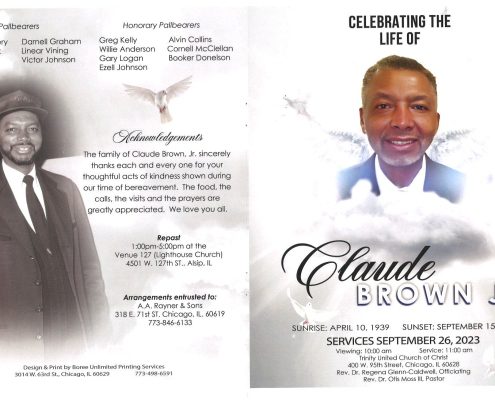Claude Brown Jr Obituary