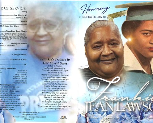 Frankie J Lawson Obituary