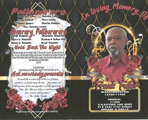 Frank Fuller Obituary