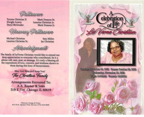 LaVerne Christian Obituary