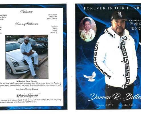 Darren R Butler Obituary