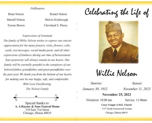 Willie Nelson Obituary