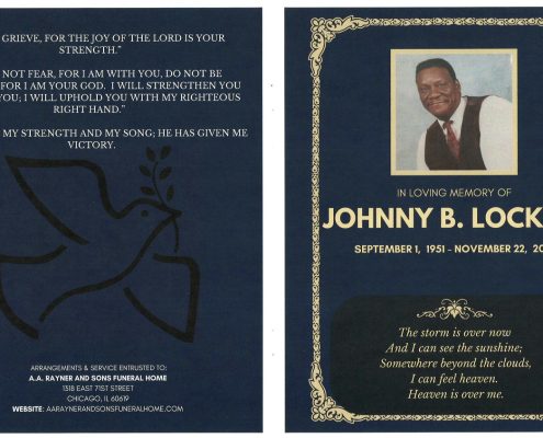 Johnny B Lockett Obituary