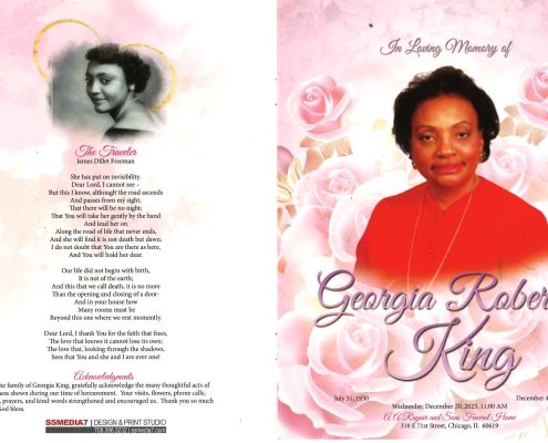 Georgia R King Obituary