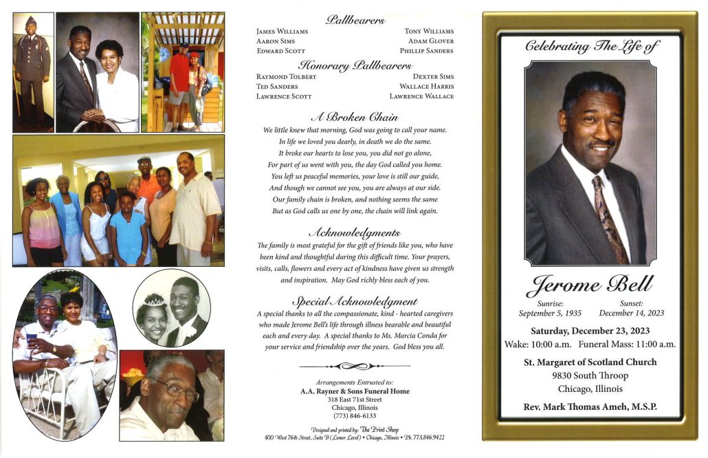 Jerome Bell Obituary