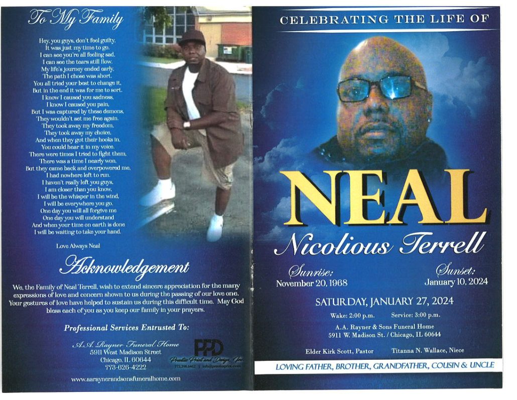 Neal N Terrell Obituary