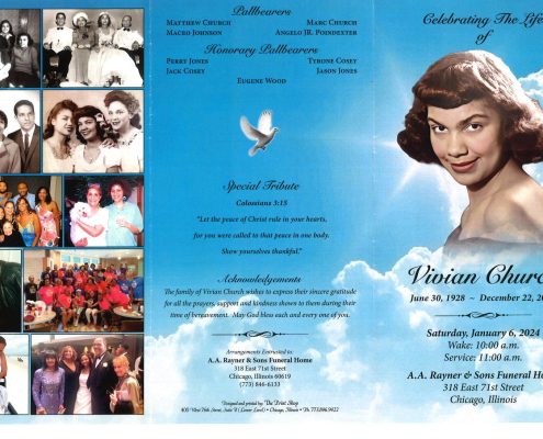 Vivian Church Obituary