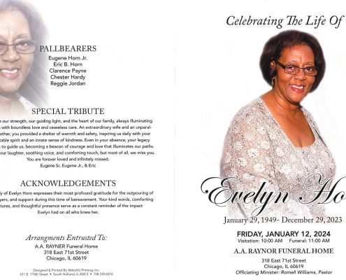 Evelyn Horn Obituary