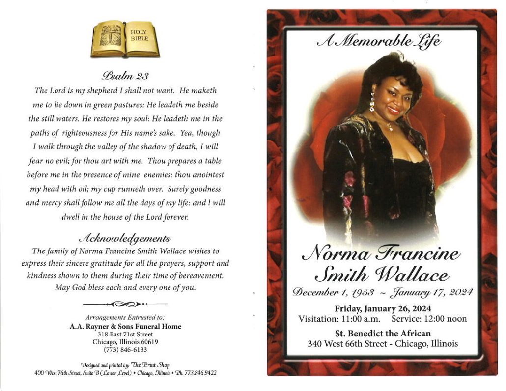 Norma Wallace Obituary