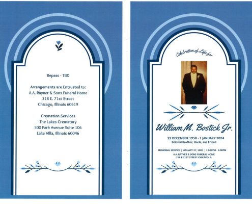 William M Bostick Jr Obituary