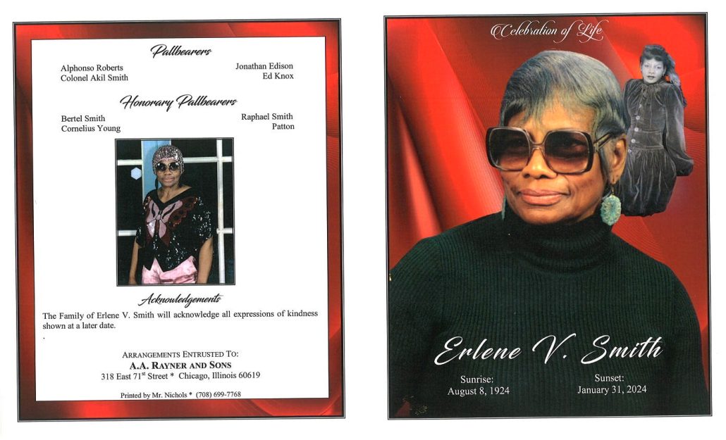 Erlene V Smith Obituary