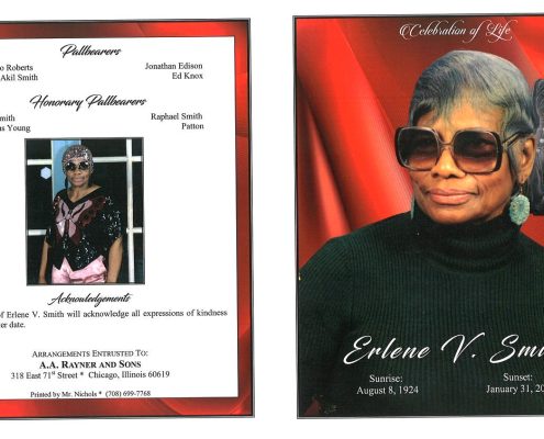 Erlene V Smith Obituary