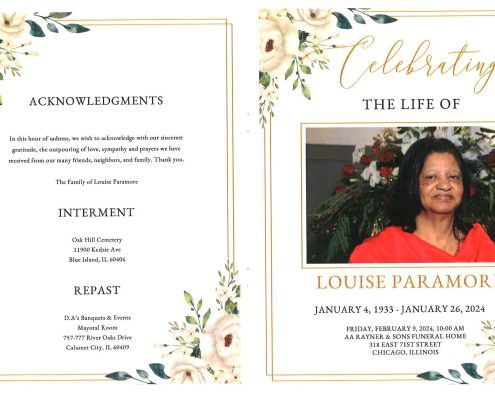 Louise Paramore Obituary