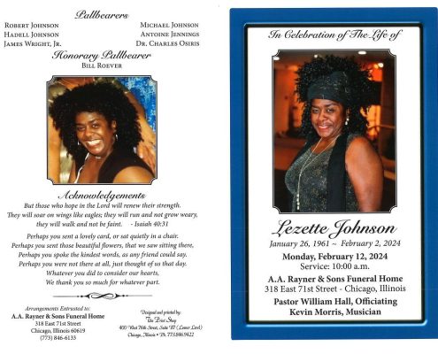 Lezette Johnson Obituary