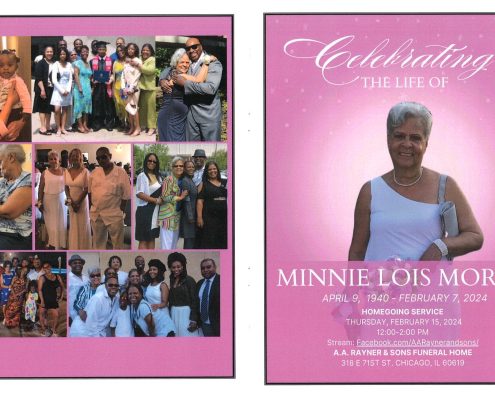 Minnie L Morris Obituary