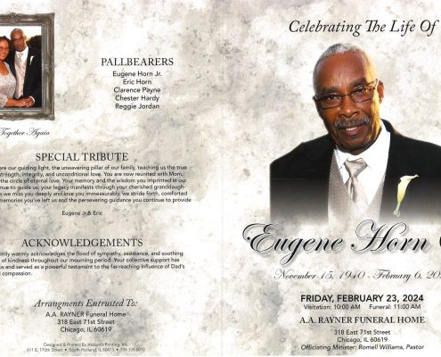 Eugene Horn Sr Obituary