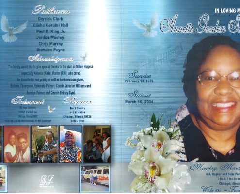 Annette G Sampson Obituary