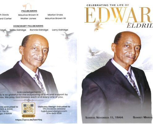 Edward Eldridge Obituary