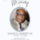 David R Dorsey III Obituary