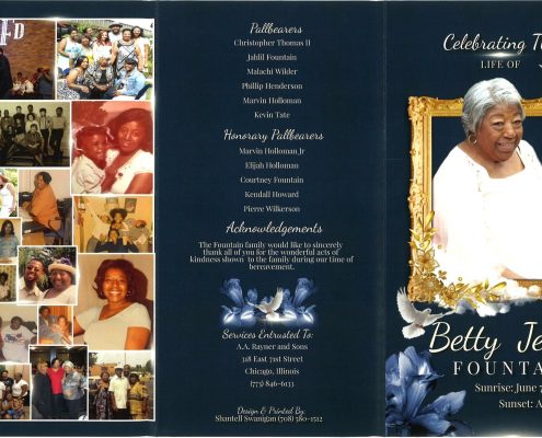 Betty J Fountain Obituary