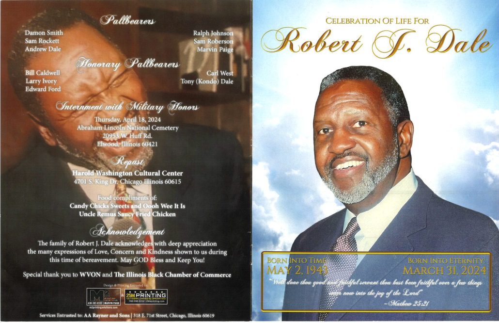 Robert J Dale Obituary