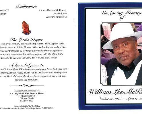 William L McKinney Obituary